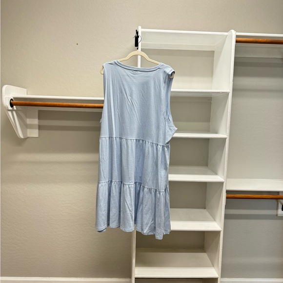 JCrew SLEEVELESS KNIT TIERED MINI DRESS - Picture 2 of 4